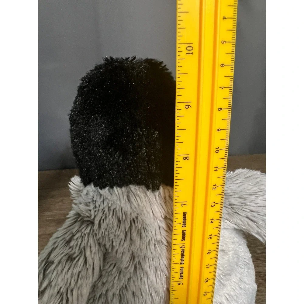 Wild Republic Cuddlekins Mini Penguin Stuffed Animal Plush Toy Gray Bird 8 inch
